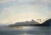 unknow artist A View of the Islands of Otaha Taaha and Bola Bola with Part of the Island of Ulietea Raiatea oil on canvas